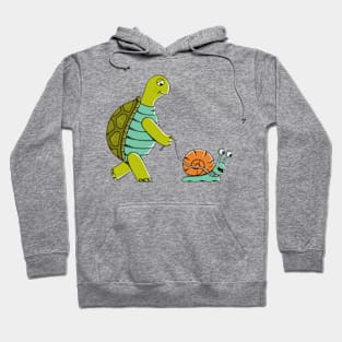 Turtle and snail Hoodie